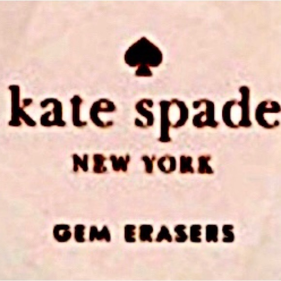 Kate Spade Giant Gem Faceted Diamond Inspired Eraser Gift Set of 3 | NEW IN BOX - Picture 17 of 17